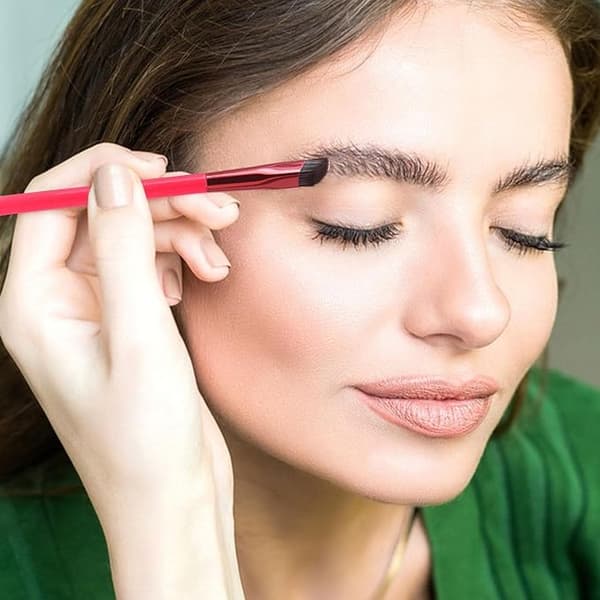 Eyebrow Brush - Multifunctional Angled Eyebrow Concealer Brush, ZQKLA