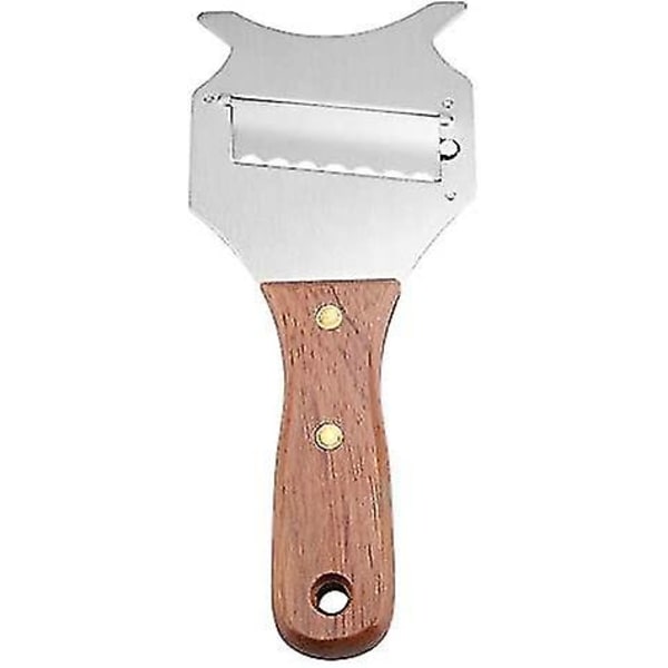 Truffle Razor, Stainless Steel Truffle Cheese Slicer, Adjustable Chocolate Blade With Durable Wooden Handle For Kitchen Gadgets Hy