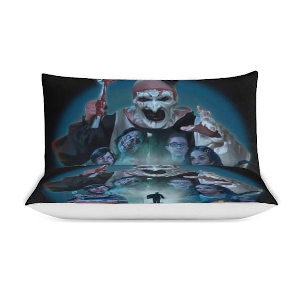 x315 Terrifier 3-delt Sengesæt Varmt og Behageligt Blødt Dynebetræk Sengesæt med 1 Dynebetræk og 2 Pudebetræk til Soveværelse b315 135x200cm 53x78in