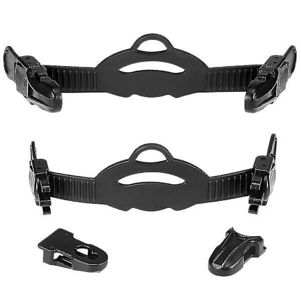 Finner Rem Stropp Universal Justerbar Finner Erstatning Spenne Stropp For Dykking black