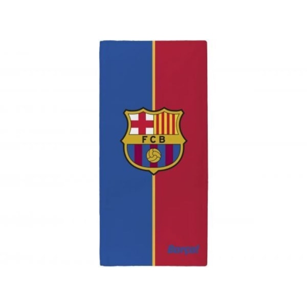 FC Barcelona Crest Handduk Blå/rödbrun Blue/Maroon One Size