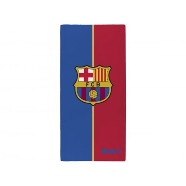 FC Barcelona Crest Håndkle Blå/rødbrun Blue/Maroon One Size