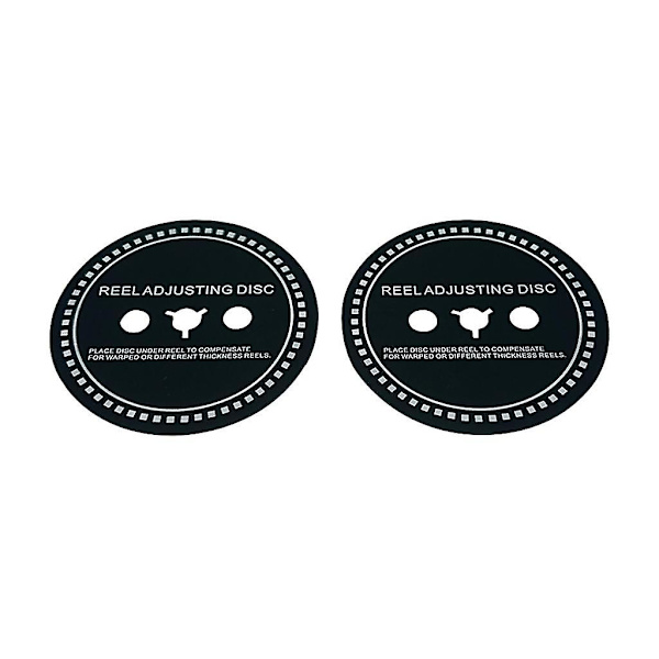 2 x Trident / Nab-adapter 0,8 mm 0,9 mm 1 mm distansring för rullbandspelare 0.8MM