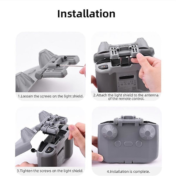 Fjärrkontrollskydd för DJI RC-N3 RC-N2 RC-N1 Justerbart Skydd