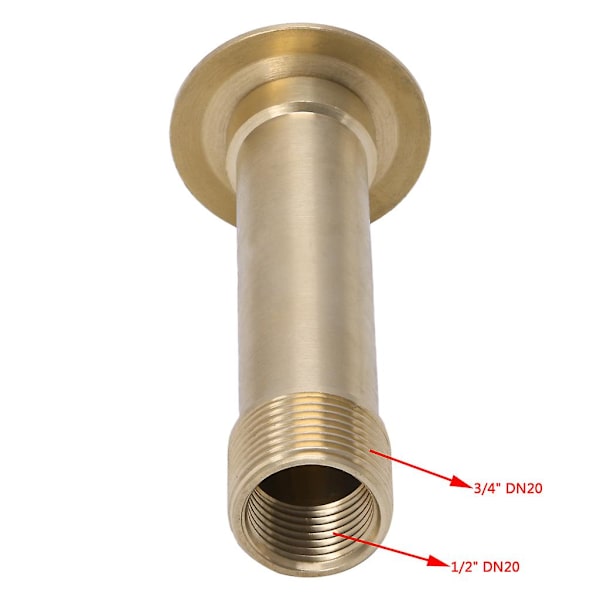 1/2\" DN15 3/4\" DN20 Messinkinen Lammikon Puolipyöreä Suihkulähteen Suutin Lammikon Suihku Pää