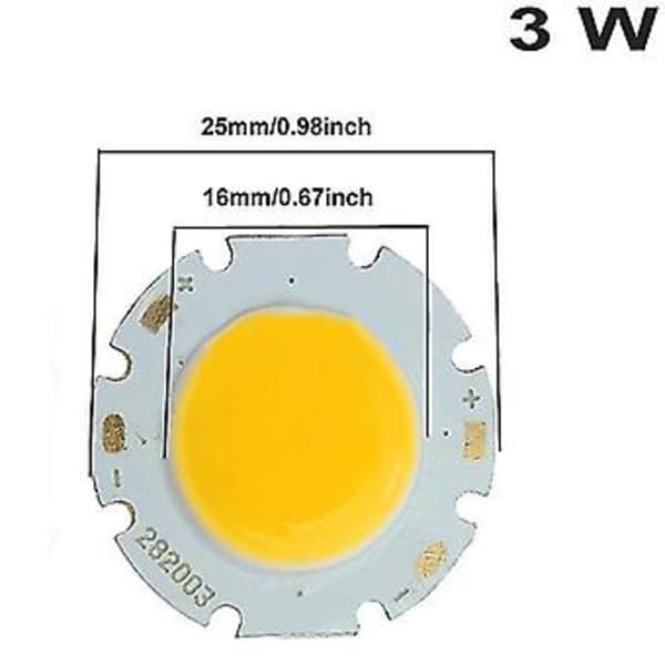 3w Cob Lampe Perle Led Varm