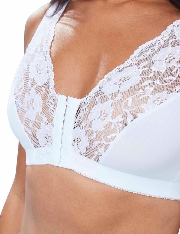 | Damer | Bomullsblonder Frontlukking Magic BH White 24