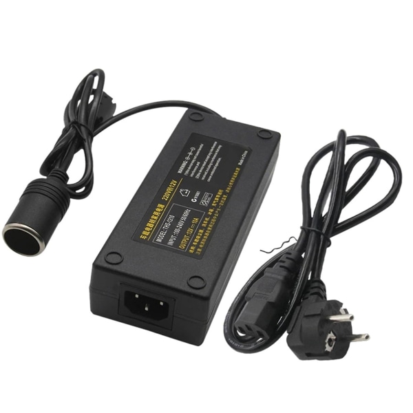 12v 15a 160w Auton Muunnin 220v 12v Auton Sovitin Muunnin Auto Koti - Sytyttimen Muunnin Eu-Pistoke black