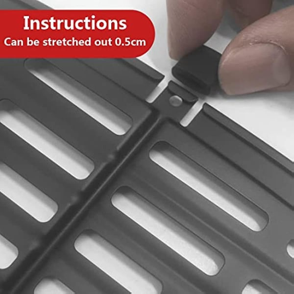 10 stk. Air Fryer gummistøtfangere Gummistøtfangere Anti-ripe Beskyttende deksler Air Fryer Grill Pan Gryter Gummiføtter