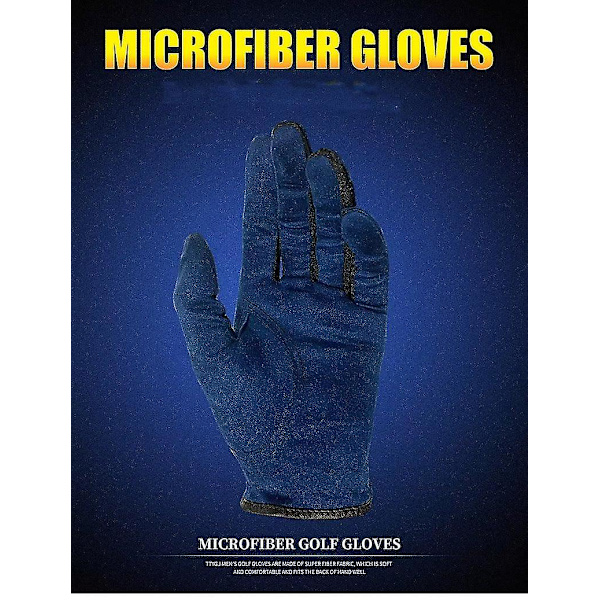 -1 par golfhandskar svettabsorberande mjuka andningsbara multistorlekshandskar