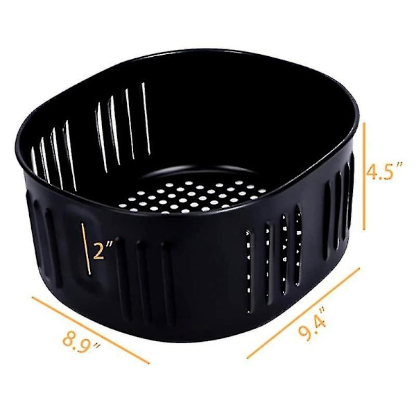 Ilmakypsennin Korvaava Kori Power Xl Dash Gowise Usa Cozyna 5.5qt Ilmakypsennin, Ilmakypsennin Tarvike Black