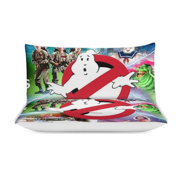 x326 Ghostbusters Påslakanset Mikrofiber Sängkläder 3D-tryckt Lättviktigt 3-delars Täcke, 1 Påslakan och 2 Örngott för Barn Pojke 240x260cm 94x102in