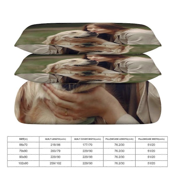 v5104 Sängkläder Star Wars Yo-da 3 Delars Täcke Set med 2 Örngott, Star Wars Yod-a Sängkläder Set Lakan Set för Barn Vuxna, Hela Säsongen Lätt 240x260cm 94x102in