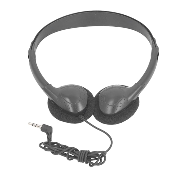 Luokkahuonekuulokkeet On Ear Langalliset stereokuulokkeet 3,5 mm:n liittimellä lapsille aikuisille kouluun kirjastoon lentokoneeseen tietokoneeseen kannettavaan tietokoneeseen