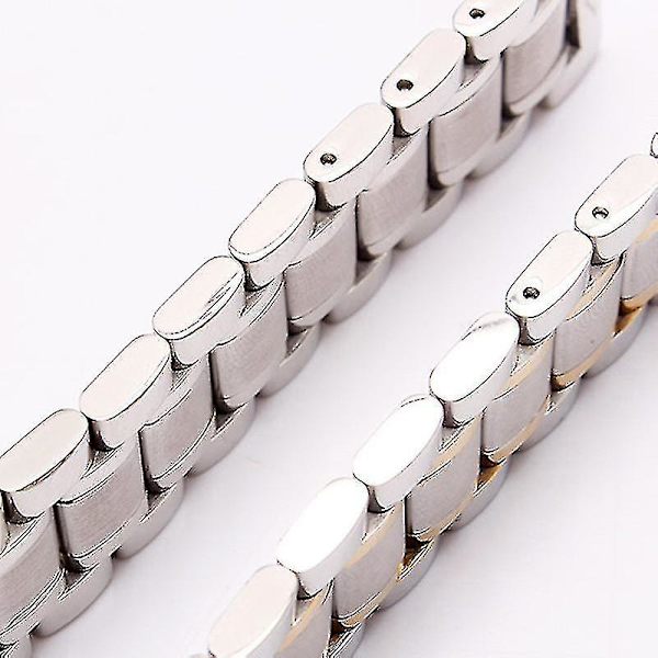 Rem til Longines L2 L4 Master Series ur med rustfrit stål solidt stik 19 20 21 mm