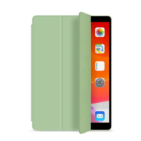 Skyddande fodral i läder Smart Case Cover för Apple iPad 7:e 8:e 9:e 10,2 tum Light Green