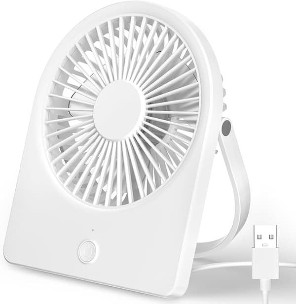 USB Skrivbordsfläkt Liten Personlig Fläkt