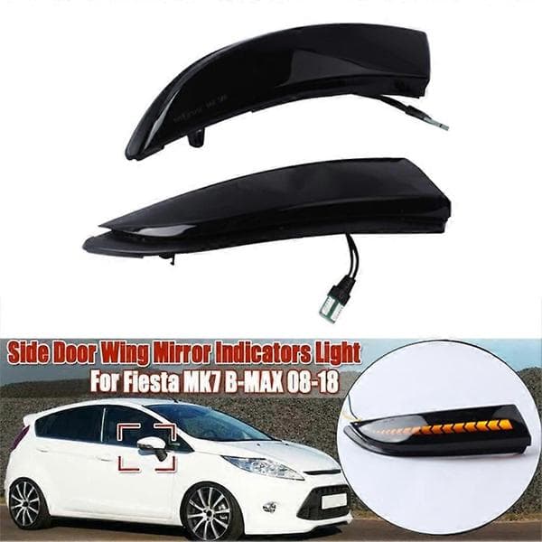 LED-dynamisk sidespejlblinklys til Fiesta MK7 2008-2017