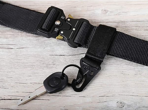 4 stk. Beltekarabiner Taktiske Multifunksjonskarabiner Karabinkrok Remklips