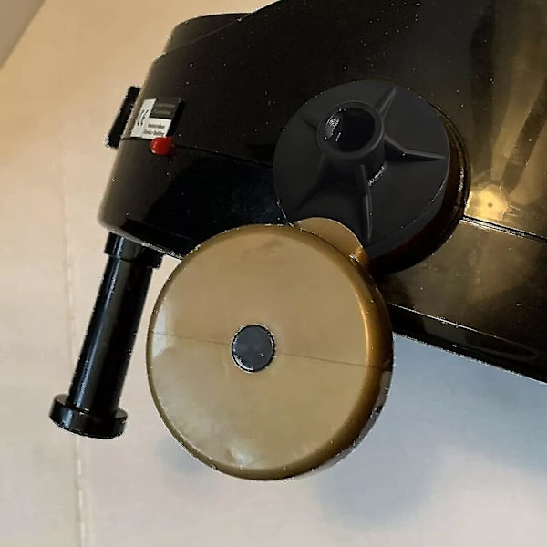 2 stk strikkemaskine adapter med sekskantet stålbit til boremaskine sort