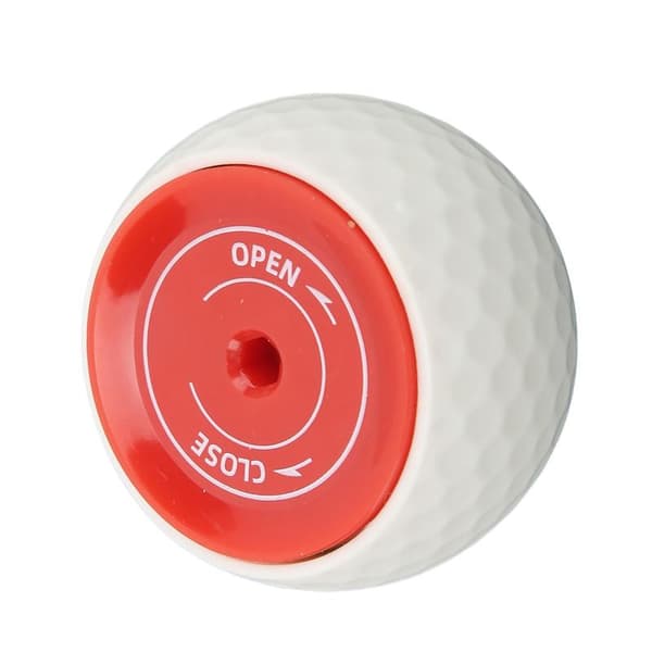 Wheel-shaped Practice Putting Ball Adjustable Weight Putting Accuracy Training Ball with Instant Feedback
