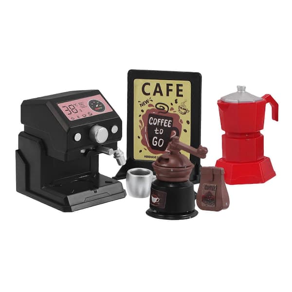 Kaffehusmodel Miniature til Dekoration 1 Sæt Realistisk Plast Dukkehusindretning
