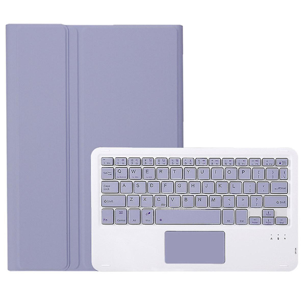 A0N7-A för Xiaomi Pad 6/Pad 6 Pro PU Tablet Case Slim Folio Stand Cover med Touchpad Tangentbord