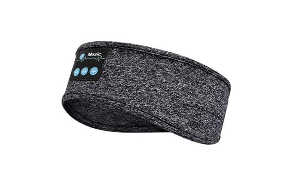 Musiksovmask och öronproppar