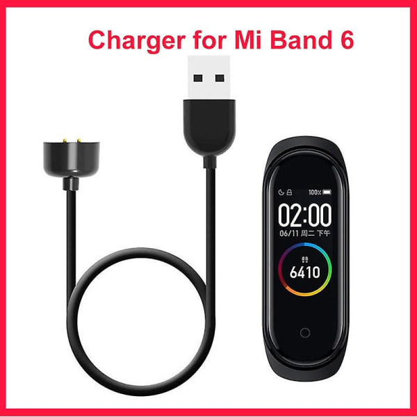 Opladerkabel til Xiaomi Mi Band 6 5 4 Miband 3 Smart Armbånd Armbånd Mi Band 2 Opladning For mi band 6