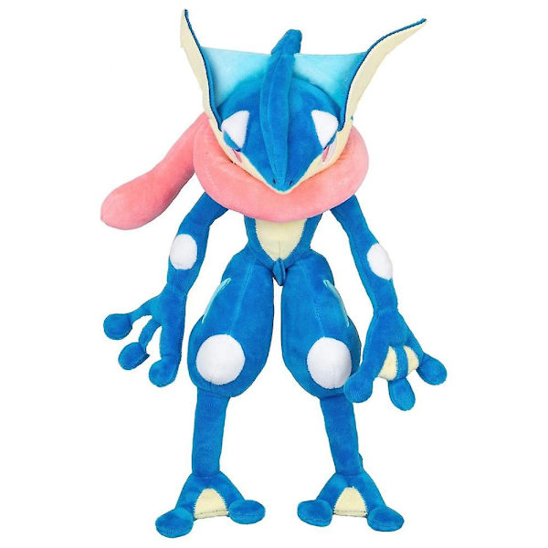 Onxe Cuddly Toy Greninja 30cm, Game Characters Soft Plush Toy Greninja Quajutsu Plush Toy, Ny 2023 - Quajutsu Toy For Fans Children Collectors Game L