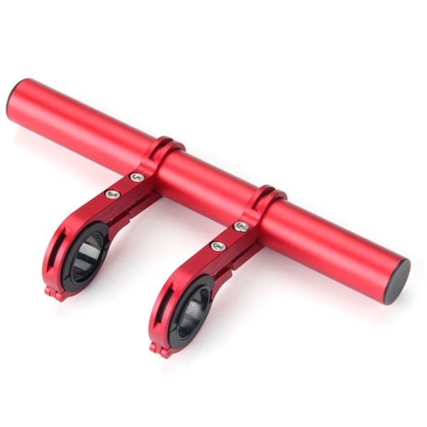 30cm Bicycle Flashlight Holder Handle Bar Front Light 1pc Extender Mount Bracket Red