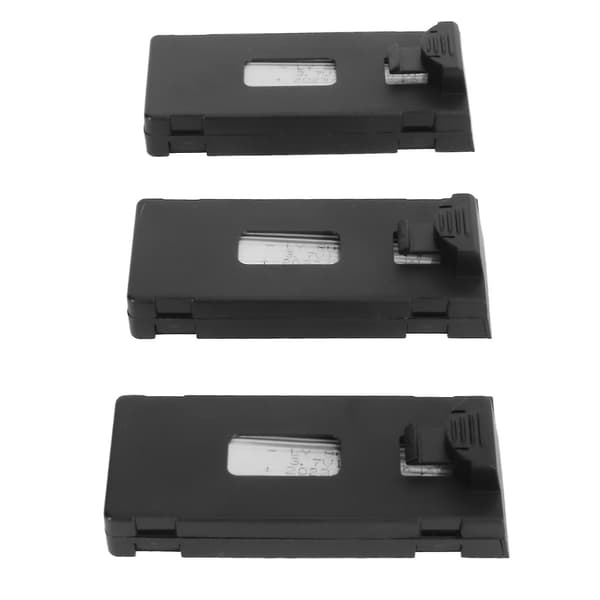 3 stk Drone litiumbatteri 1800mah 3.7v Oppladbar Quadcopter Drone Batteri For E88 E88pro E100 E99 K3 K6 E89 P1 P4 P5