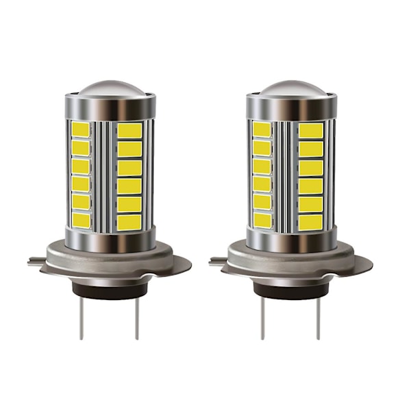 H7 Super Lyse LED Forlygtepærer Konverteringssæt Høj Lav Stråle 6500k Hvid H7