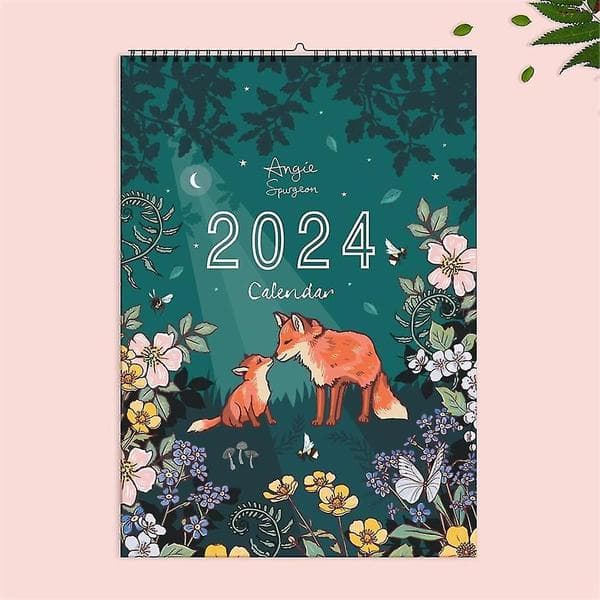 Seinäkalenteri 2024 luonto- ja erämaataiteella