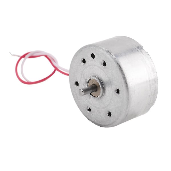 1700-7300RPM 1.5-6.5V Högvridmoment Cylinder Elektrisk Mini DC Motor-AJ