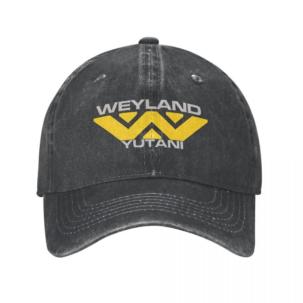 Washed Cotton Aliens Nostromo Building Better Worlds Cap Snapback Sunhat Weyland Yutani Corporations Corp Cap Hattar Hög kvalitet Black One Size