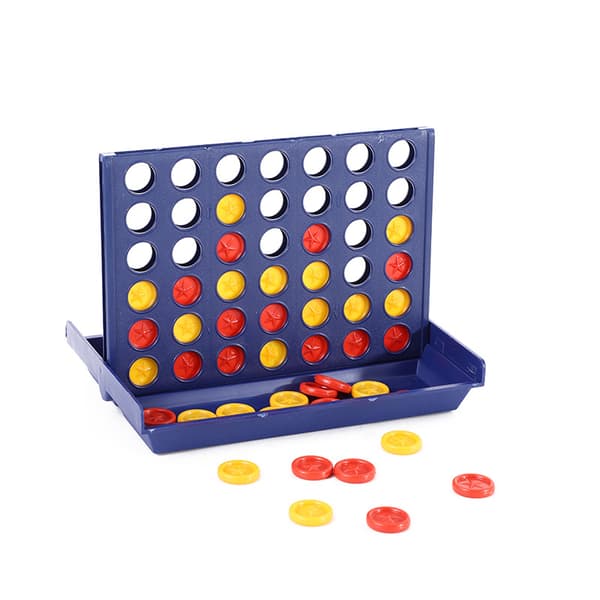 CONNECT 4 - Klassisk fire på stribe-spil - Brætspil og legetøj, ZQKLA