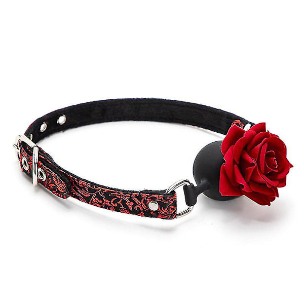 Sexprodukter Åndbar Mundklemme Rose Vedhæng Til Åndbar Mundklemme Rose Vedhæng - MXBC Tang Dynasty Red