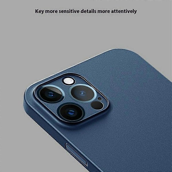 KZDOO Air Skin-serie för iPhone 16 Pro Skal - Frostad Bak Smalt PP Telefonfodral Multicolor Grey
