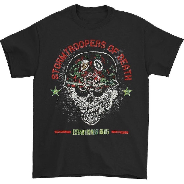 S.o.d. Stormtroopers Of Death Helmet Head Tee T-skjorte Black M