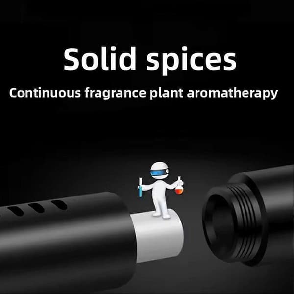 Luftuttak Aromaterapi, Kjøretøymontert Parfyme Solid Duft U1R3 Black One size