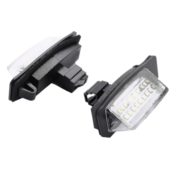 2 kpl 12v Led Canbus Led -rekisterikilven valo Mitsubishi Outlanderille