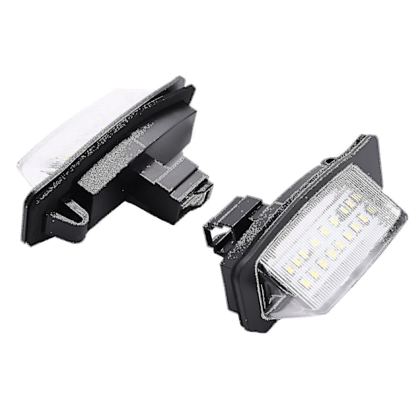 2 stk. 12v Led Canbus Led Nummerpladelys Til Mitsubishi Outlander