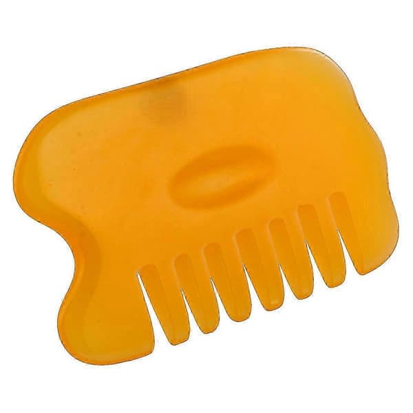 Naturlig træskrabekam til fødder og kropsmassage - Holdbart og ergonomisk design