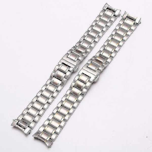 Rem til Longines L2 L4 Master Series ur med rustfrit stål solidt stik 19 20 21 mm