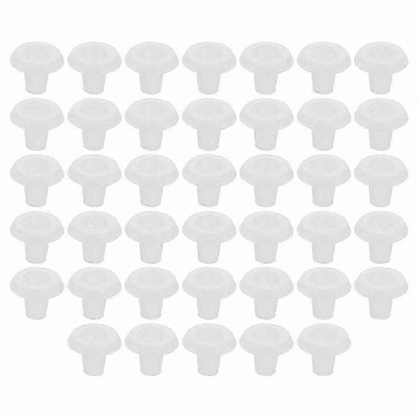 40-pack bottenlist knapppluggar för horisontella persienner, reservdelar
