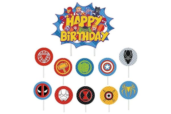 Avengers Superhjälte Party Pack - Ballonger för Barnkalas