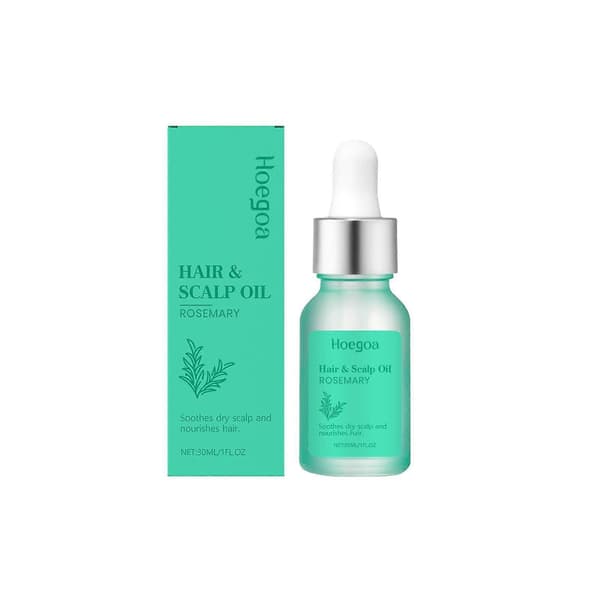 Hår- og hodebunnsolje - Hydrerende serum, makadamia- og druekjerneoljer, lindrer tørr hodebunn, balanserer talg, gir glans, for sensitiv hodebunn og flass 3PCS