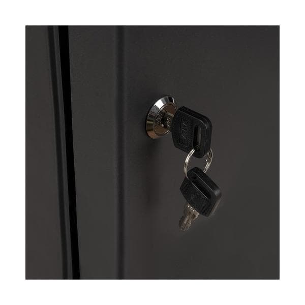 Key Box, 48 Key Hooks Wall Mounted Key Cabinet, Car Key Holder, Lockable Key Storage Box