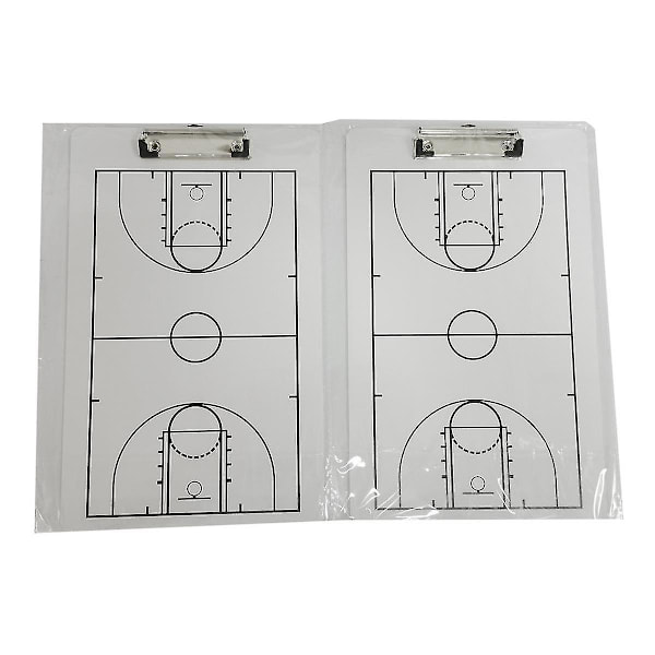 Trener Tavle Tørr Slett Trener Tavle Dobbeltsidig Design Strategi Tavle Whiteboard For Basketball White